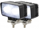 2x AdLuminis LED Arbeitsscheinwerfer 20 Watt 78° 1.800 Lumen