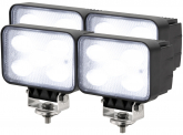 4x AdLuminis LED Arbeitsscheinwerfer 45W 56,4° 4.000 Lumen