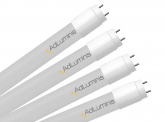 4x AdLuminis LED T8 Röhre 60cm kaltweiß 9W 840 Lumen