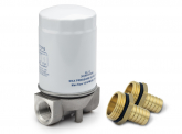 FKS-Dieselfilterhalter-Set Halter-Filter-Fitting 1xAG 1 1/2" - 2xIG 1 1/4" -2x19 mm