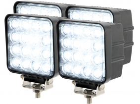 4x AdLuminis LED Arbeitsscheinwerfer 48W 38,7° 2.880 Lumen 4x AdLuminis LED Arbeitsscheinwerfer 48W 38,7° 2.880 Lumen