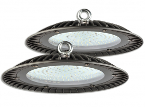 2x Cloche LED UFO 150W 15.100lm suspension industrielle AdLuminis 2x Cloche LED UFO 150W 15.100lm suspension industrielle AdLuminis