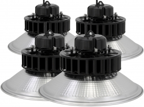 4x Cloche LED high bay 60W 7.800lm LED Philips suspension industrielle AdLuminis 4x Cloche LED high bay 60W 7.800lm LED Philips suspension industrielle AdLuminis