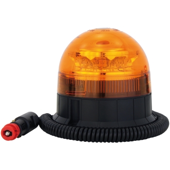 LED-Mini-Rundumleuchte mit Magnetfuß LED-Mini-Rundumleuchte mit Magnetfuß bis 100 km/h Fahrgeschwindigkeit