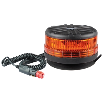 LED Kompakt Rundumleuchte mit Magnetfuß und Spiralkabel mit Stecker LED Kompakt Rundumleuchte mit Magnetfuß und Spiralkabel mit Stecker