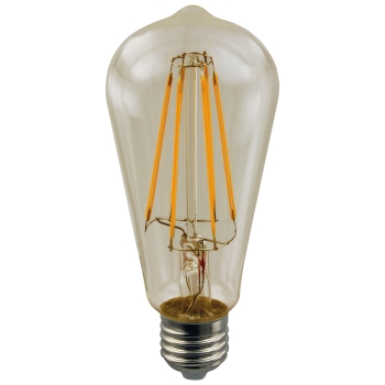 AdLuminis LED-Long-Filament Amber ST64 goldfarben 2W E27 AdLuminis LED-Long-Filament Amber ST64 goldfarben 2W E27   