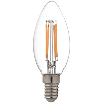 AdLuminis LED Filament Fadenlampe E14 Candle klar 2.700K 4,5W 470 Lumen AdLuminis LED Filament Fadenlampe E14 Candle klar 2.700K 4,5W 470 Lumen