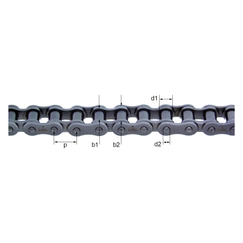 084 (1/2x3/16") 12,7x4,88mm DIN8187 1-fach-Rollenkette 084 (1/2x3/16") 12,7x4,88mm DIN8187 1-fach-Rollenkette