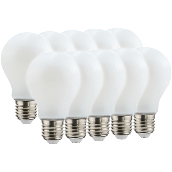 10x AdLuminis LED Bulb matt E27 7W 806 Lumen 2.700K 10x AdLuminis LED Bulb matt E27 7W 806 Lumen 2.700K