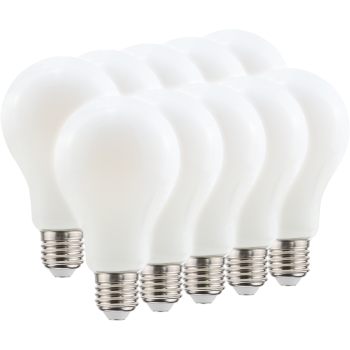 10x AdLuminis LED Bulb E27 matt 11W 1521 Lumen warmweiß 10x AdLuminis LED Bulb E27 matt 11W 1521 Lumen warmweiß