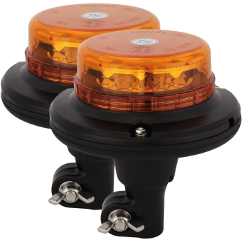 2x Gyrophare LED orange flexible extra plat AdLuminis 2x Gyrophare LED orange flexible extra plat AdLuminis